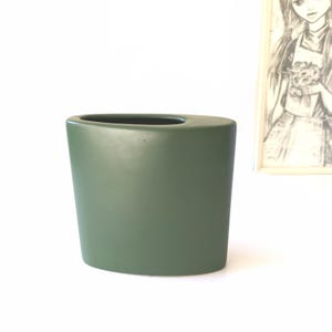 ASA Selection Green Vintage Vase, West German Pottery