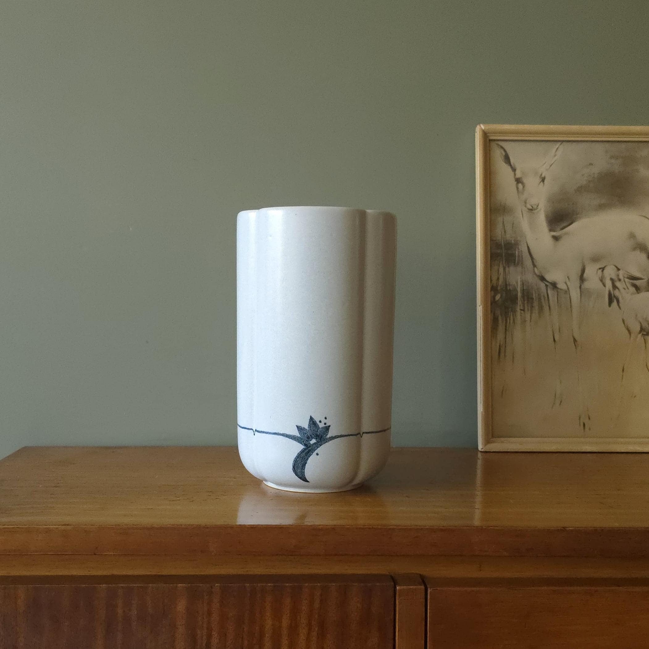 ドイツ　ローゼンタール　作家物　花瓶　希少品 Rosenthal ローゼンタール フラワーベース 花瓶 ドイツ製 アンティーク
