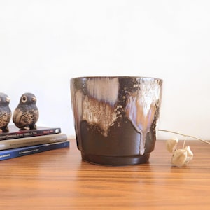 Scheurich Mid-Century Fat Lava Planter: West German Pottery