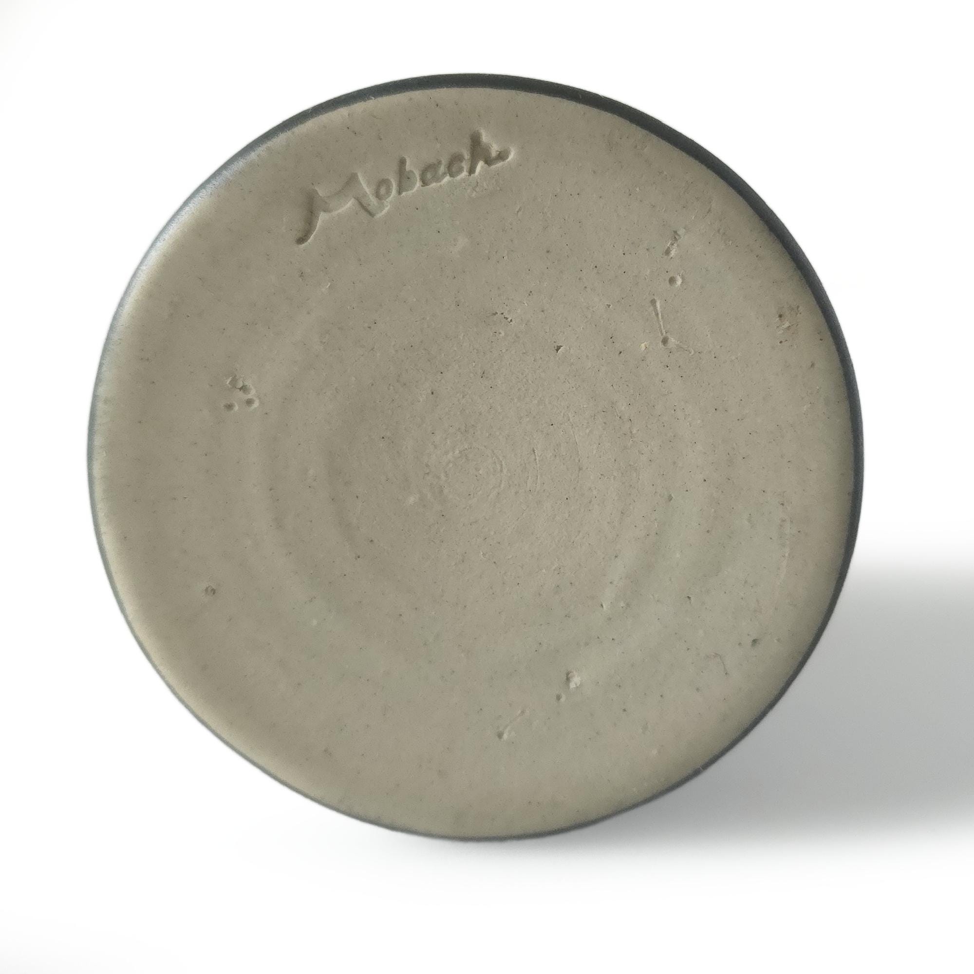 Mobach Mid Century Vase | Dutch Studio Pottery - Etsy