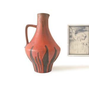 Ceramano Stromboli-vaas l West-Duits aardewerk, Hanns Welling Design