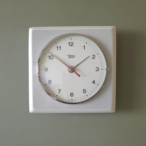 希少 動作品 1960年代 ドイツ DIEHL社 置時計 ミッドセンチュリー