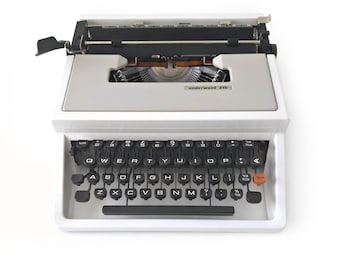 Máquina de escribir portátil Underwood 315. Año 1969. ¡Totalmente revisada!