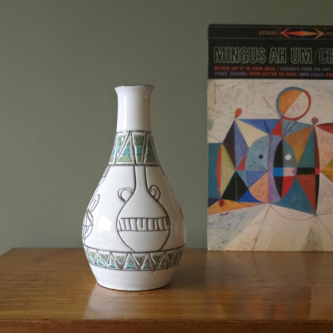 Ceramiek Maltezer Mid Century Vase, Cleopatra Series, Dutch