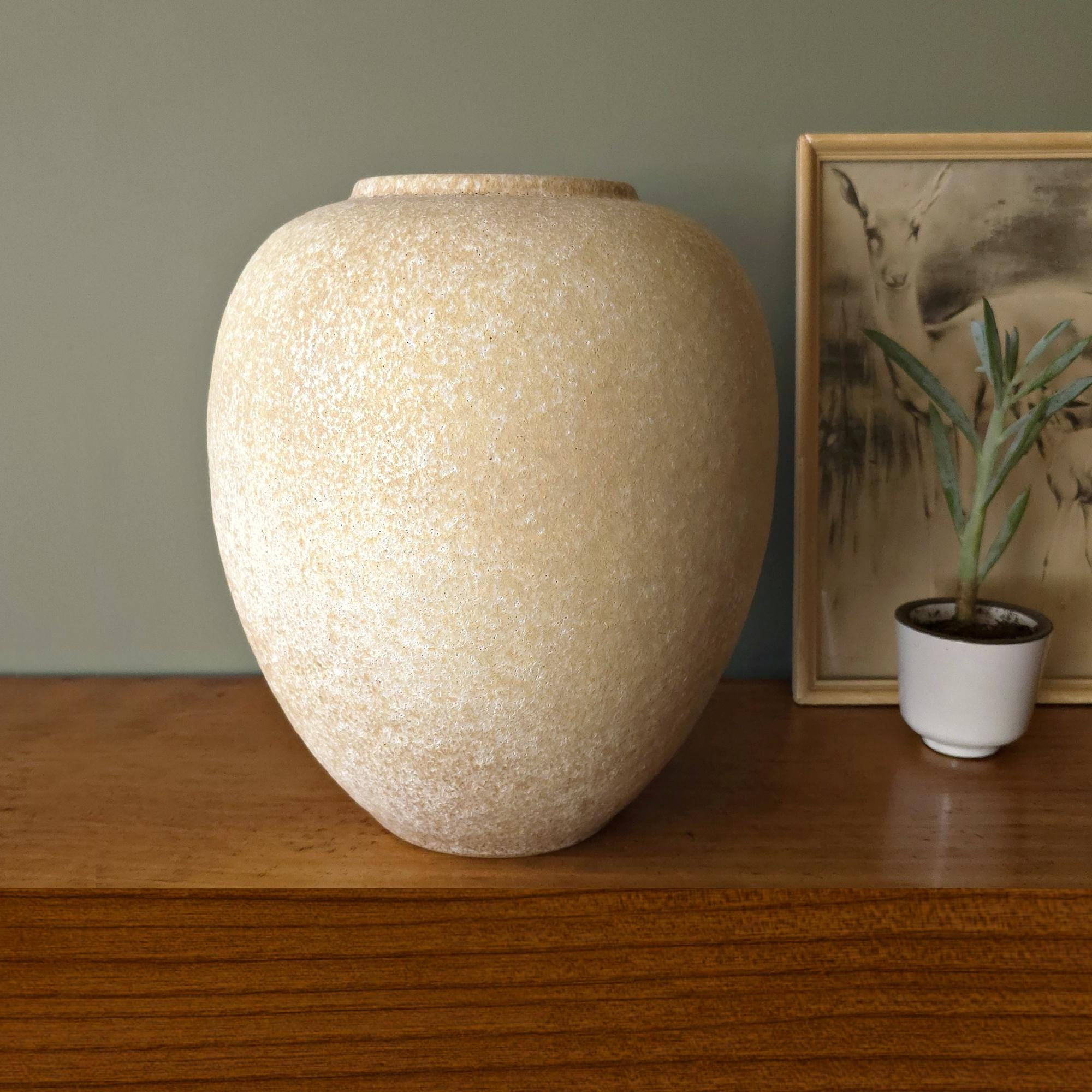 ヴィルヘルム＆エリー・クッフ ミッドセンチュリーモダン花瓶 l ドイツ