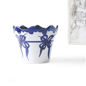 Vintage West-Duitse aardewerkplanter Marei Keramik – modern midden van de eeuw