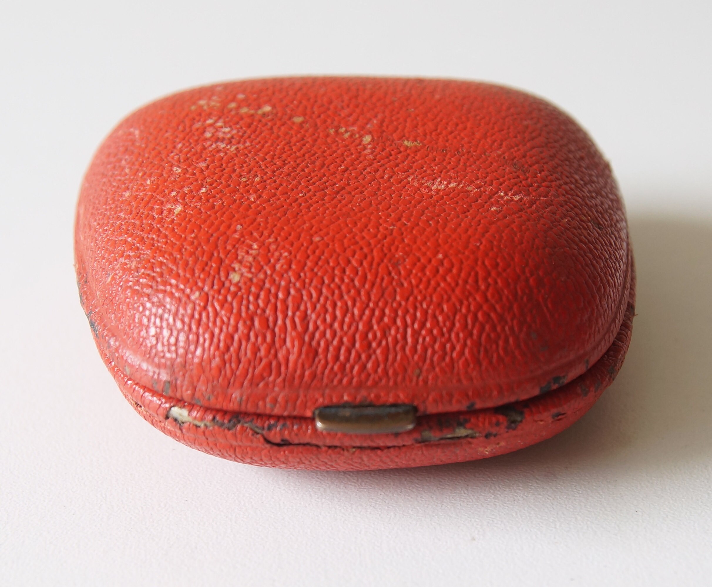 MAUTHE Mid Century Travel Alarm Clock Made in Germany. Red Etsy