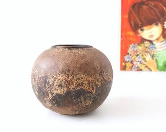 West German Fat Lava Wallplate by Ruscha - Vintage - Mid Century