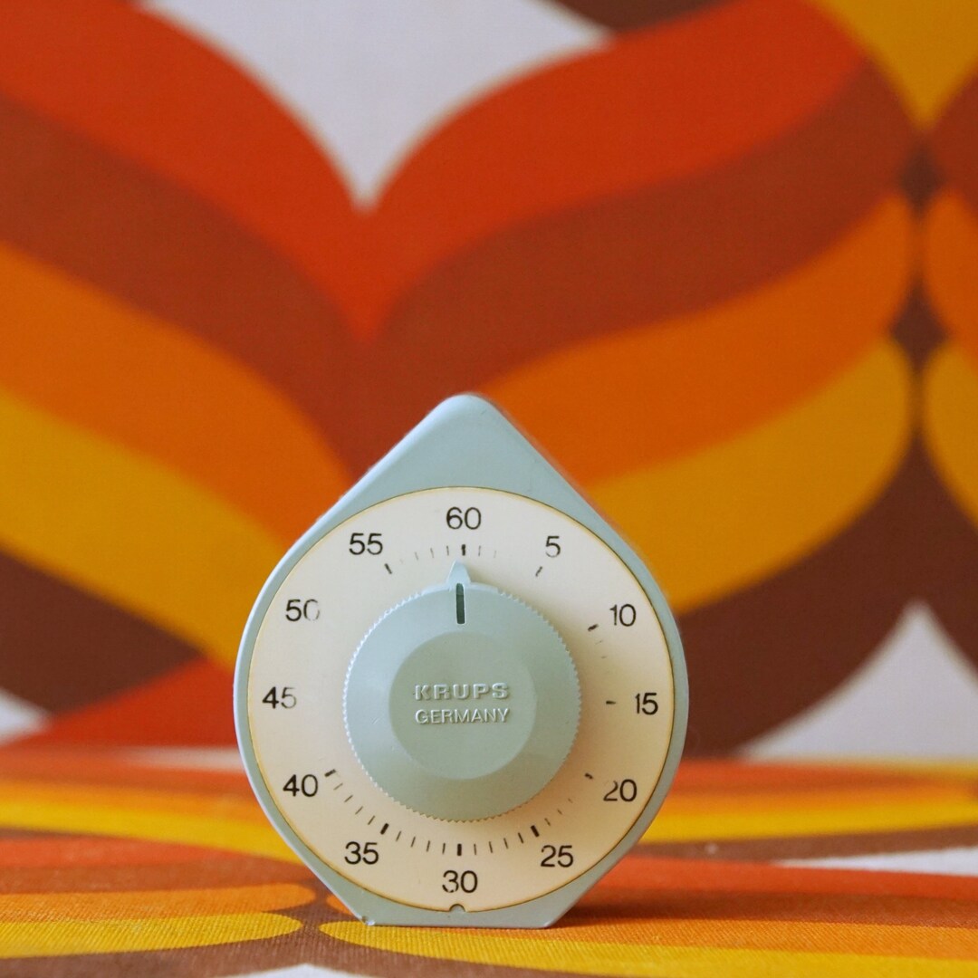 KRUPS Mid Century Egg Timer Made in West Germany Etsy