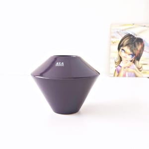 ASA Selection Purple Vintage Vase, West German Pottery