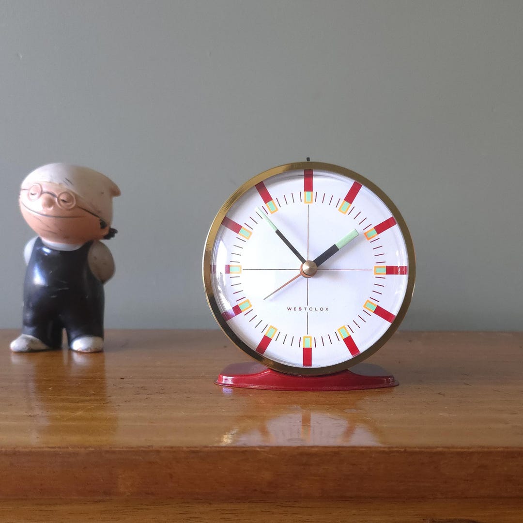 Mid Century Alarm Clocknull