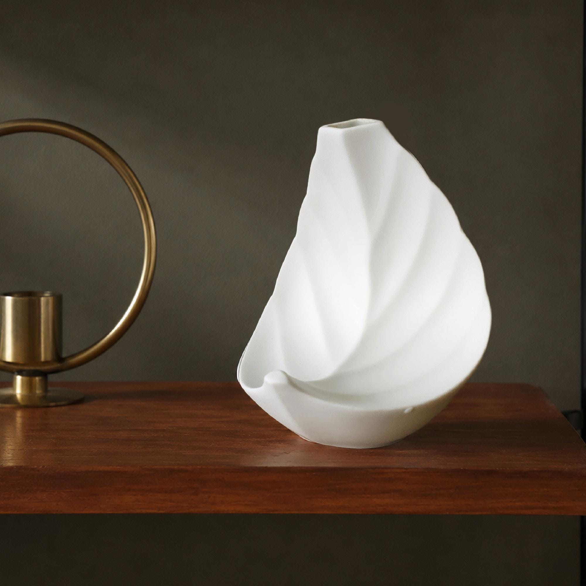 Hutschenreuther White Vase - Etsy