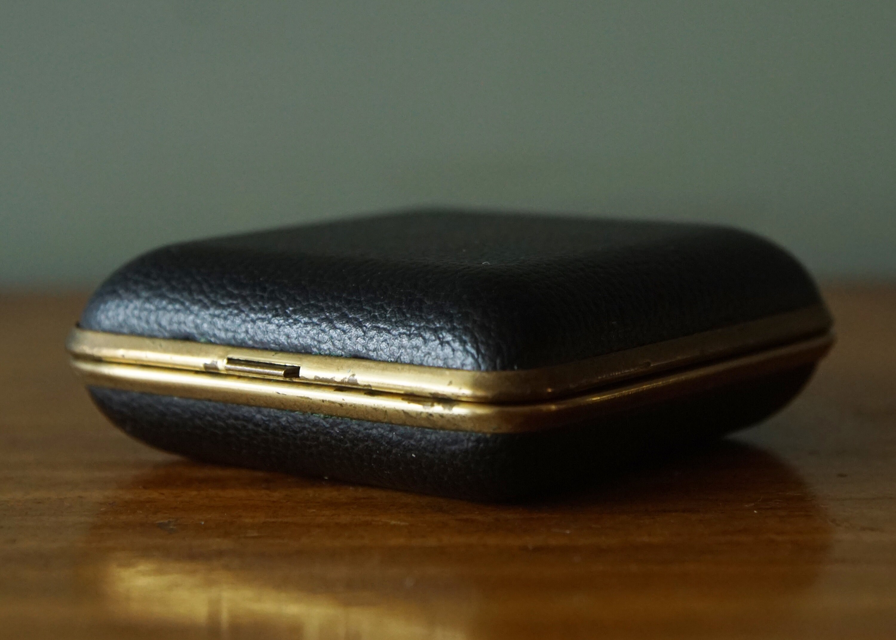 KIENZLE Mid Century Travel Alarm Clock Black Case Made in Etsy