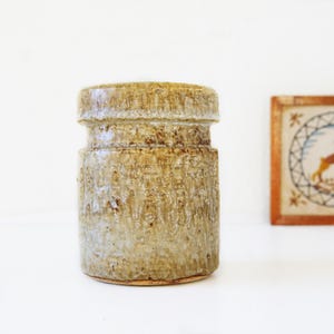 Loré Beesel Mid Century Vase – Dutch Pottery – Caramel Brown Glaze – 70s MCM Decor – Holland Ceramic – Vintage Vase