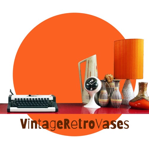 VintageRetroVases - Etsy