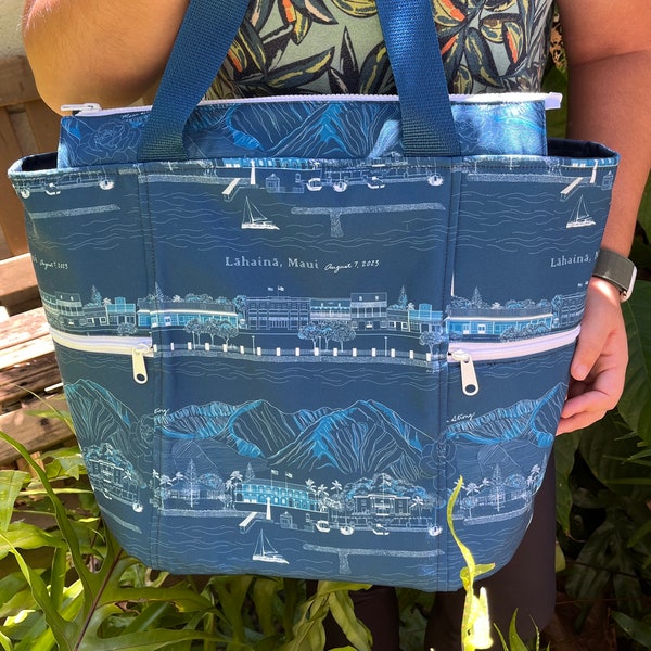 Maui Strong! Washable Tote Shopping Bag