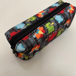 Baby Kaiju Double Zip Pencil Case