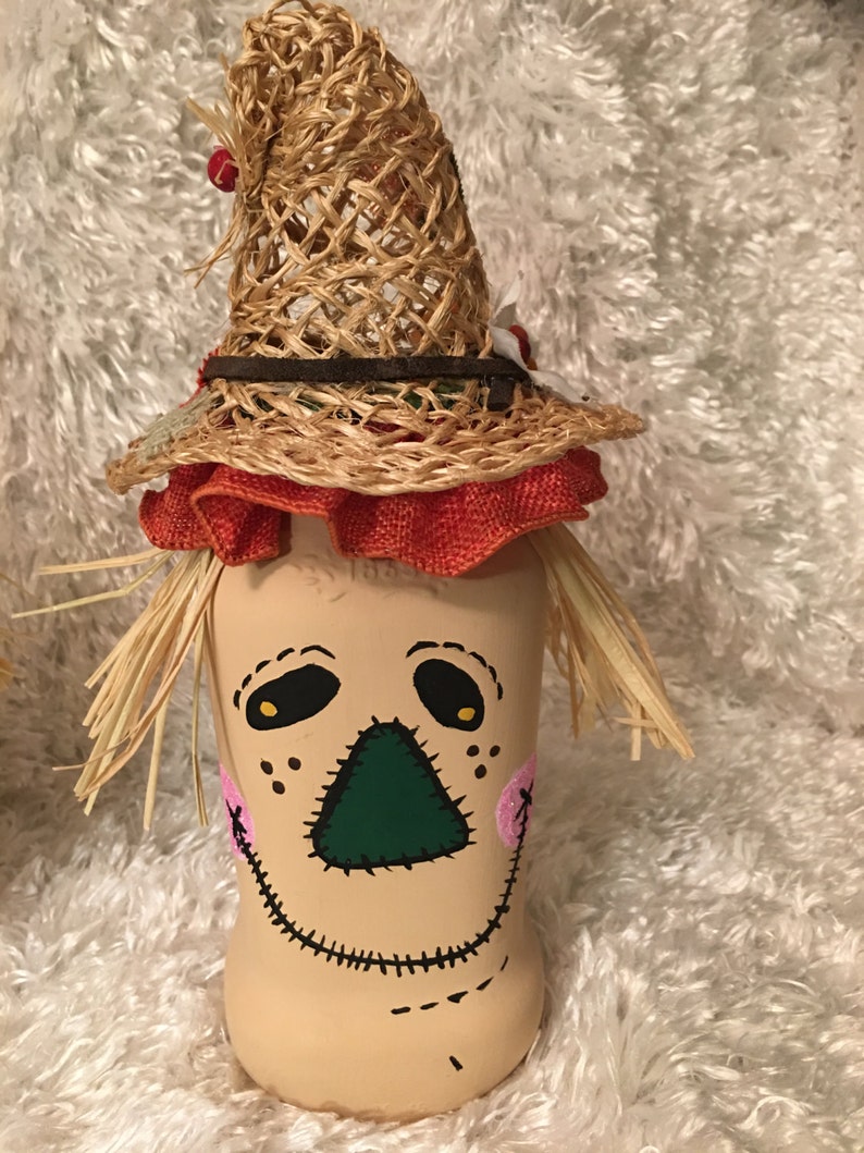 Upcycled Jam Jars Fall/Autumn Décor Hand Painted Jars Etsy