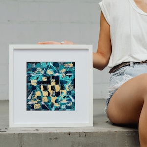 Israel Art Star Of David Painting Print, Jewish Art From Israel, Israeli Art Modern Judaica Painting, Jewish Art Gift Magen David Wall Art
