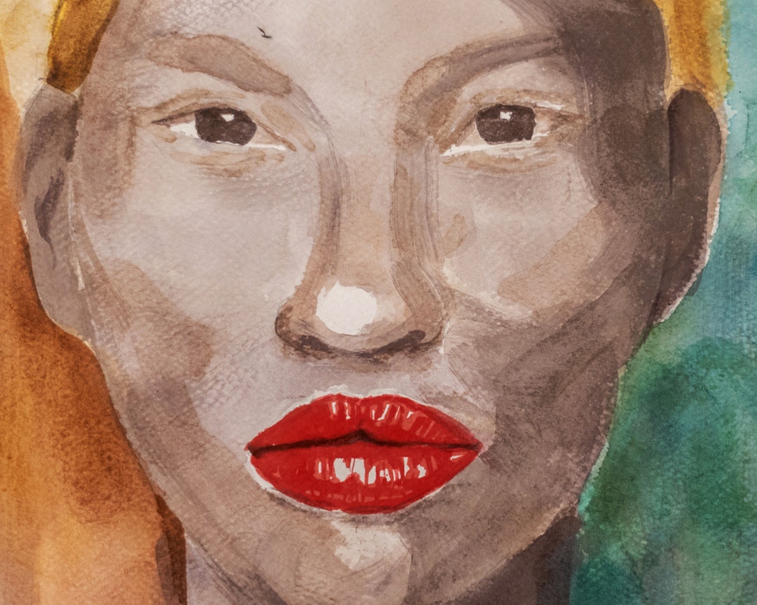 African American Art Prints, Original African Art, African Portrait