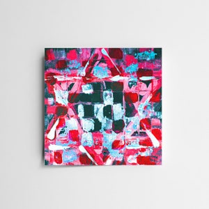 Magen David Fine Art Print, Israel Art Star Of David Painting, Jewish Art From Israel, Israeli Art Modern Judaica Painting, Jewish Art Gift