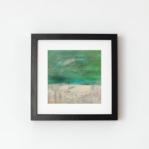 Mini Landschaft, kleine abstrakte Malerei, kleine Landschaft, abstrakte Malerei, kleine Landschaft, moderne Kunst, abstrakte Kunst
