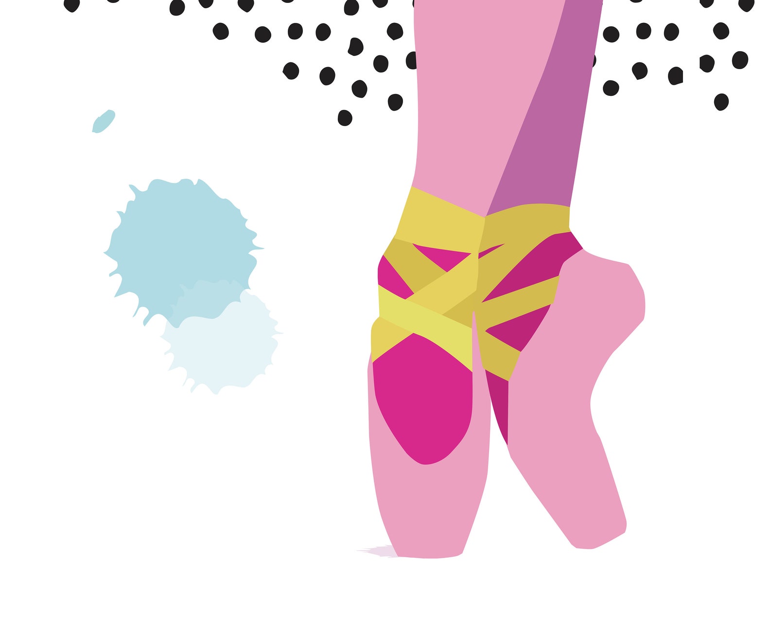 ballet dancer print ballet dancer print