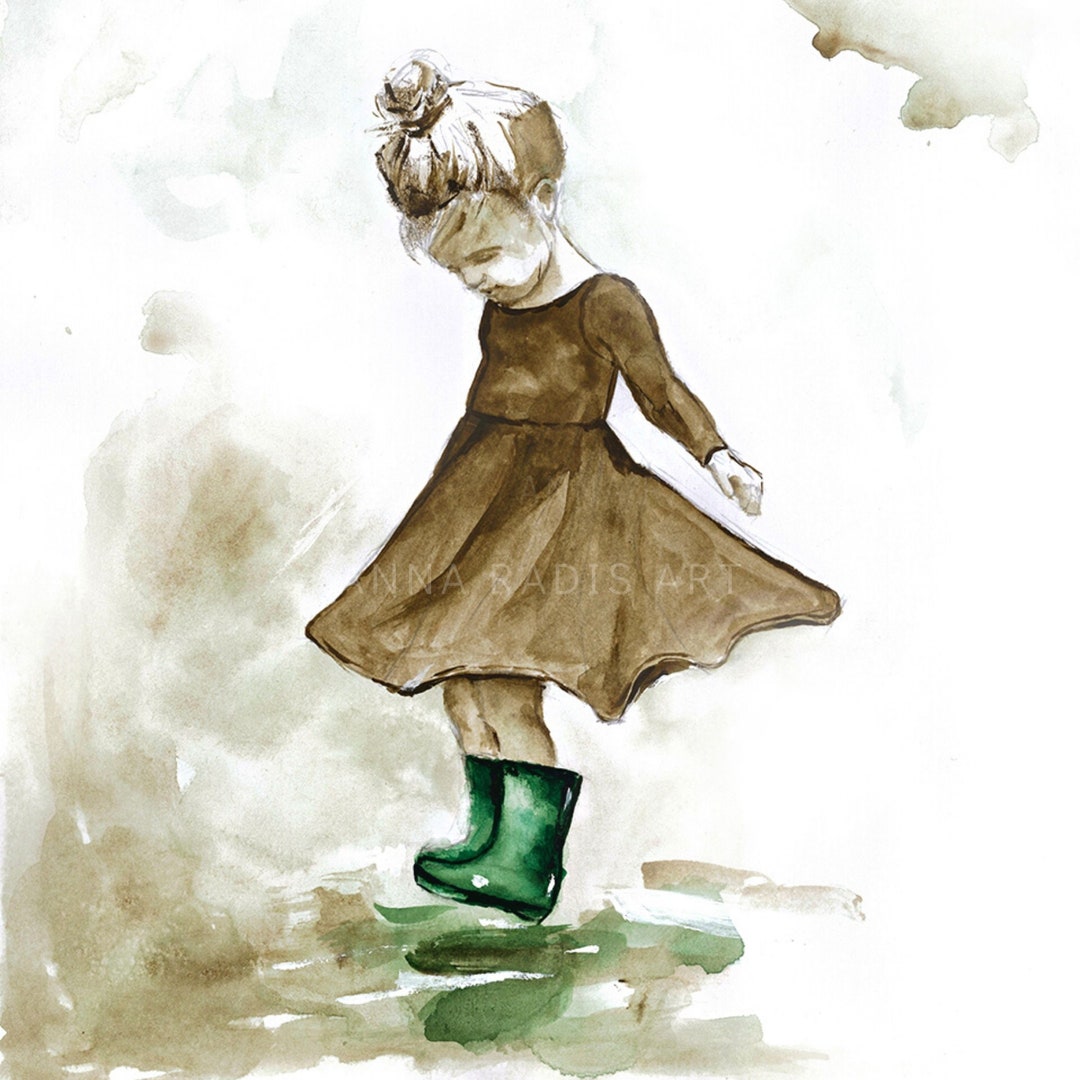 Toddler Girl Room Decor Little Girl Wall Art Vintage Little Etsy