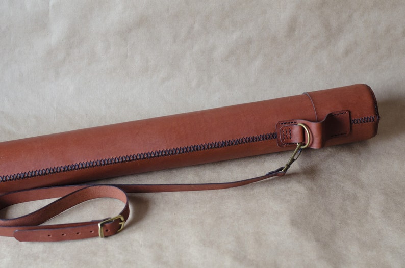 Document Tube 32/3 in Poster Tube Artists Tube Leather Etsy