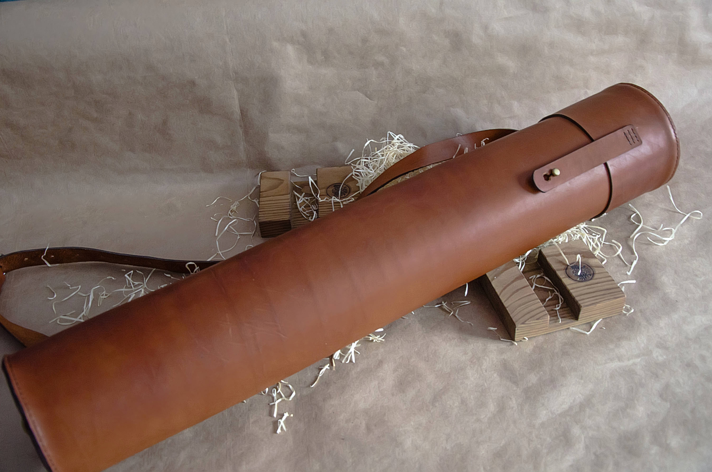 Document Tube Leather Tube Poster Tube Artists Tube Etsy