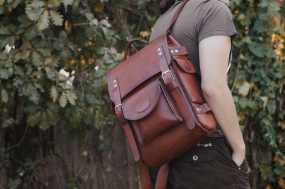 satchel style backpack