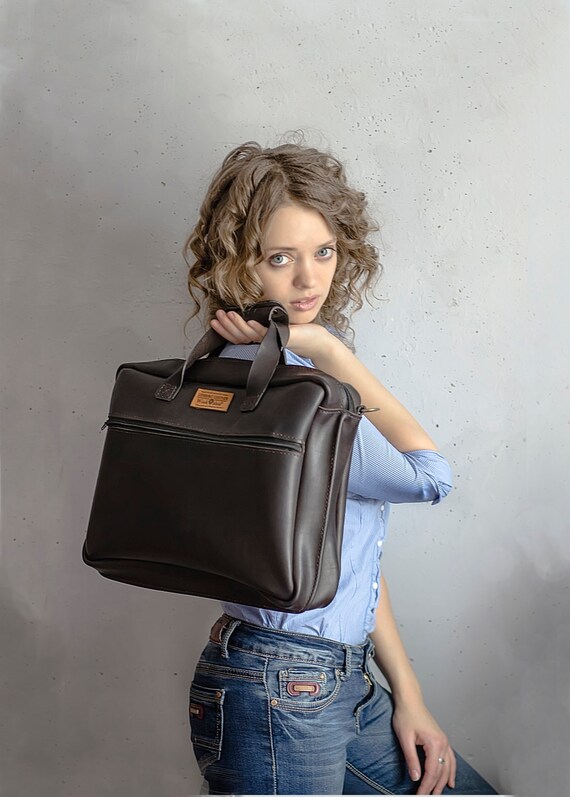 Leather Briefcase,Man leather bag 15.6 Laptop Leather Messenger Bag Classy Bag Handmade Cross-body Bag Satchel Rustic Briefcase
