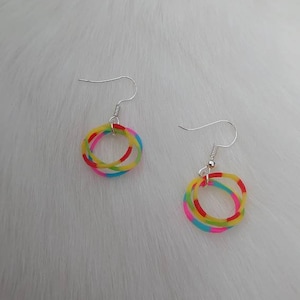 LGBT earrings, NHS rainbow earrings, LGBT accessories, Gay pride earrings, pride earrings, summer earrings, stay safe.