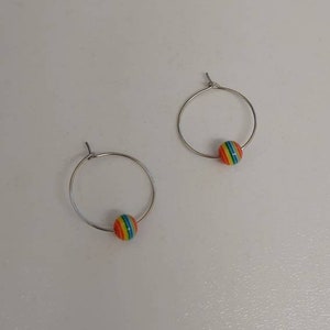LGBT earrings,NHS rainbow earrings, LGBT jewellery, lgbt accessories, rainbow jewellery. Gay pride earrings, pride earrings, pride jewellery
