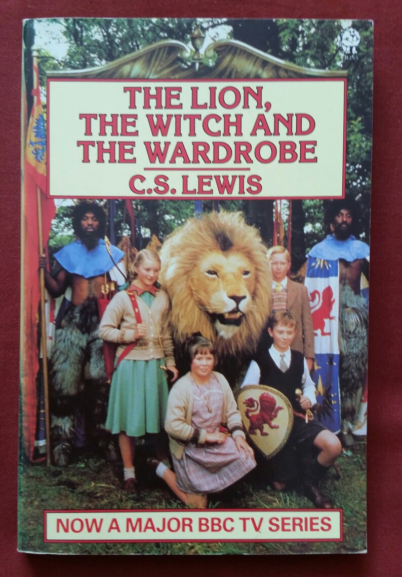 C S Lewis The Lion The Witch And The Wardrobe Lions Books Etsy