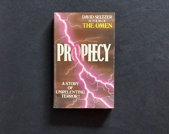 David Seltzer - Prophecy (Granada Books 1983) - The Omen - livre de poche d'horreur vintage