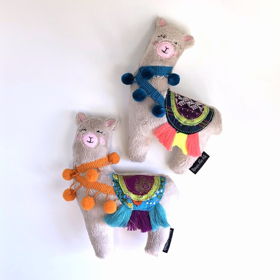 mini stuffed llama