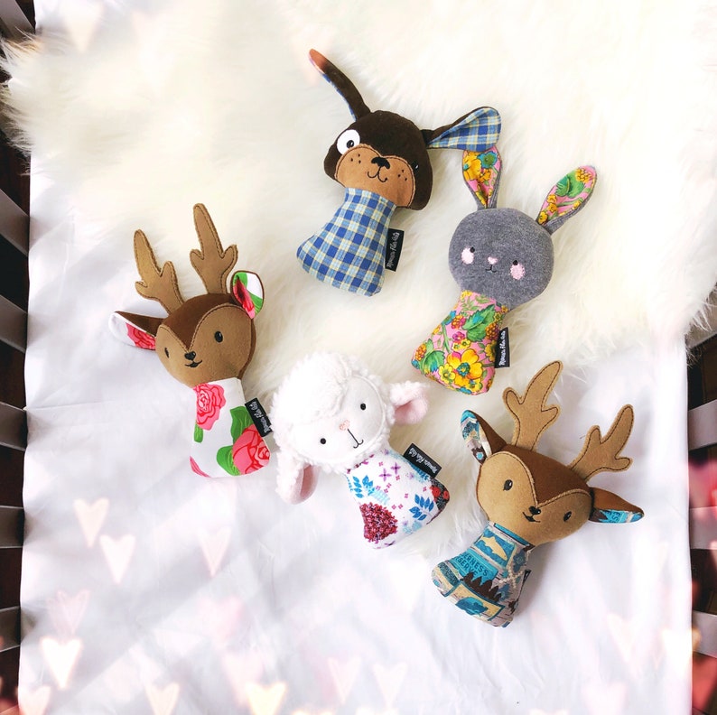 Easter Lamb Bebe Doll Mini Stuffed Animal Lamb Lamb Nursery Etsy