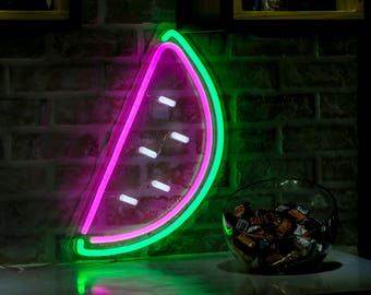 Watermelon | LED Neon Sign, Food Neon Sign, Fruit Neon Sign