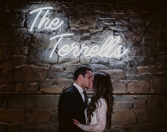 Wedding Neon Sign | Neon Sign, Neon Sign Wedding, Custom Neon Sign