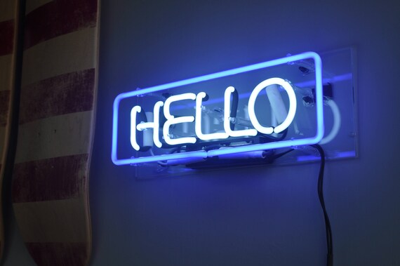 LED Neon Sign Create large Light Box 