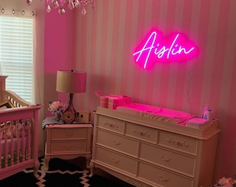 Letrero de neón para habitación de niños / Letrero de neón LED, Letrero de neón personalizado, Letrero de neón personalizado