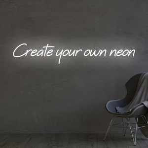 Neon sign custom |  LED Neon Sign, LED Neon, Neon Sign, Quote Neon Sign