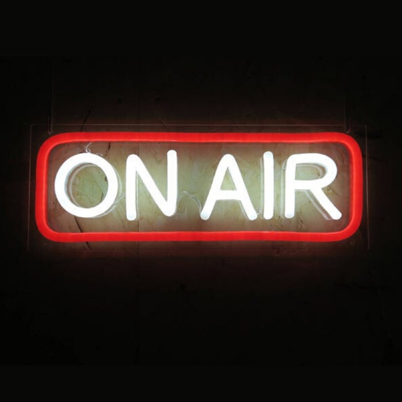 On Air LED Neon Sign Home Decor on Air Light on Air Sign | Etsy Canada
