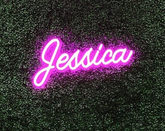 Neon Name Sign | Neon Sign, Custom Neon Sign, Neon Sign Bedroom, LED Neon Sign