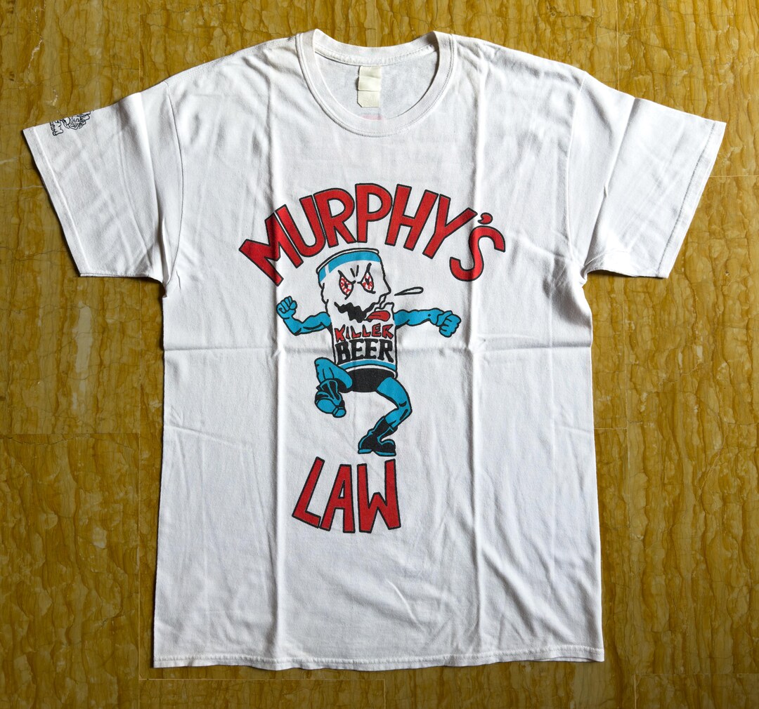 MURPHY'S LAW Killer Beer Vintage White T-shirt - Etsy