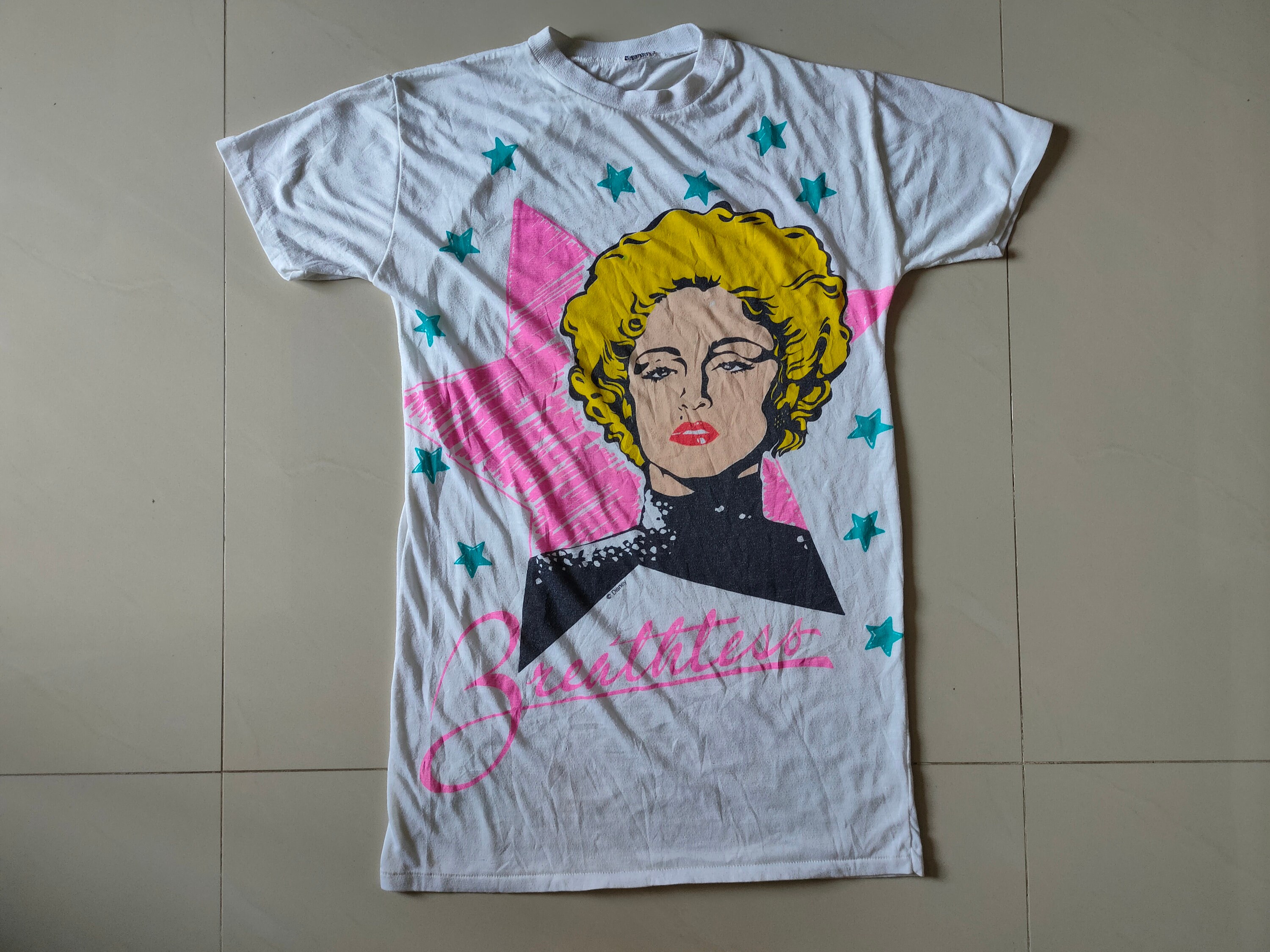 90s Madonna Breathless S/S Tee Tシャツ 90s Madonna Breathless S/S Tee Tシャツ