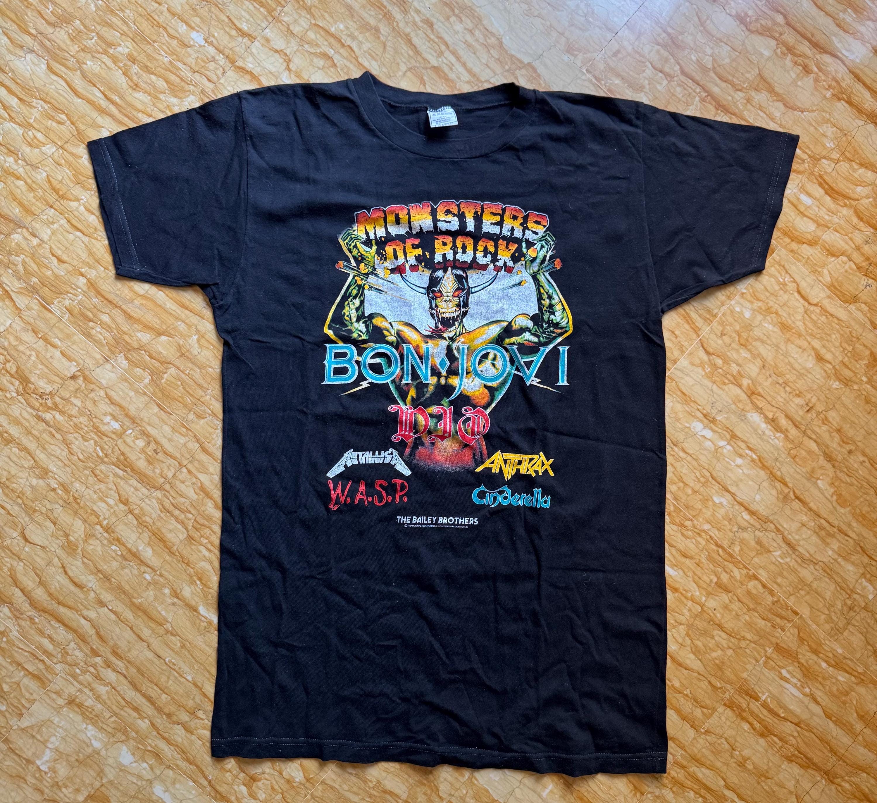 Bon Jovi 1987 Shirt - Etsy
