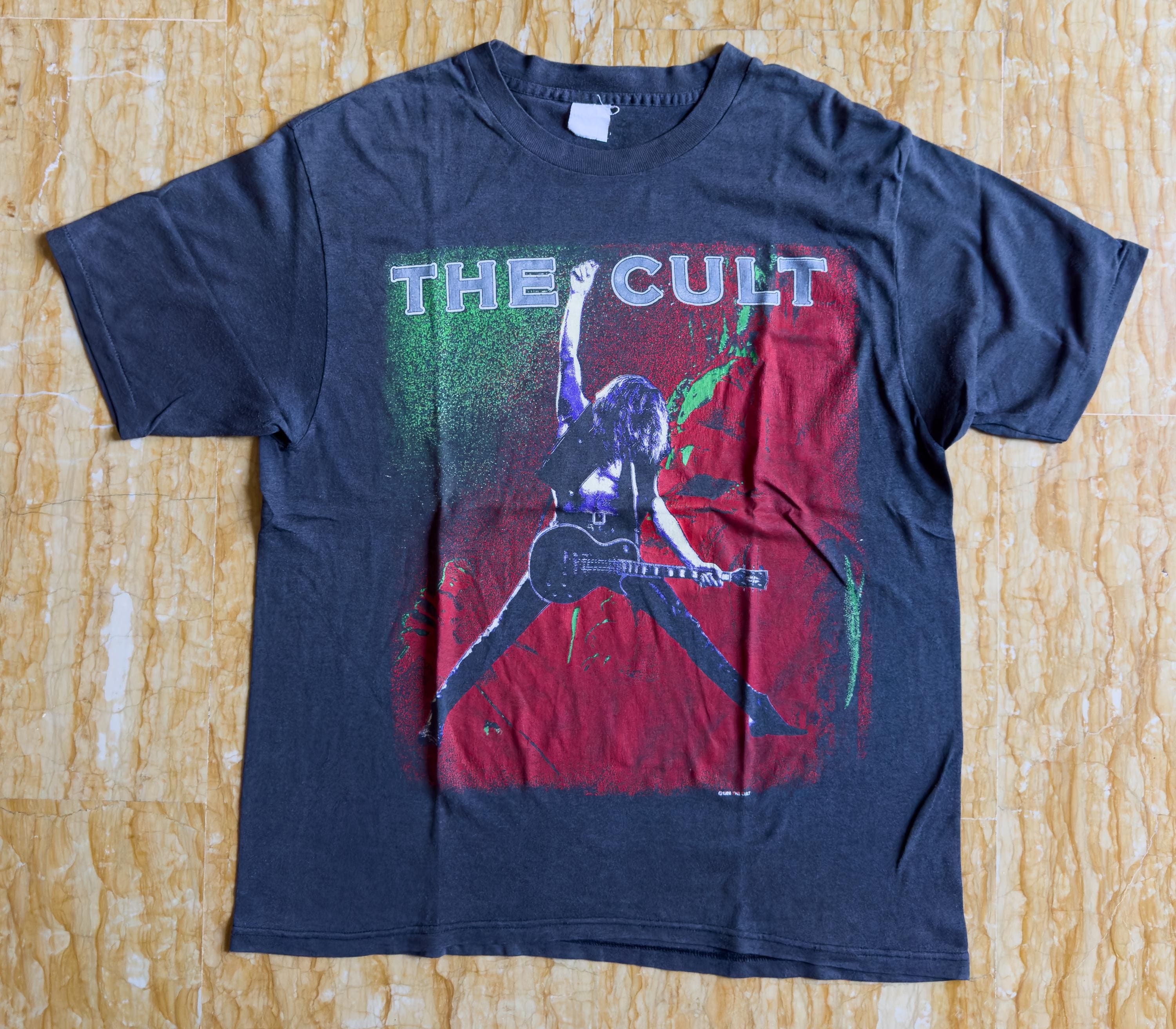 Maglietta Sonic Temple The Cult – Nuova Nera Taglia Uomo