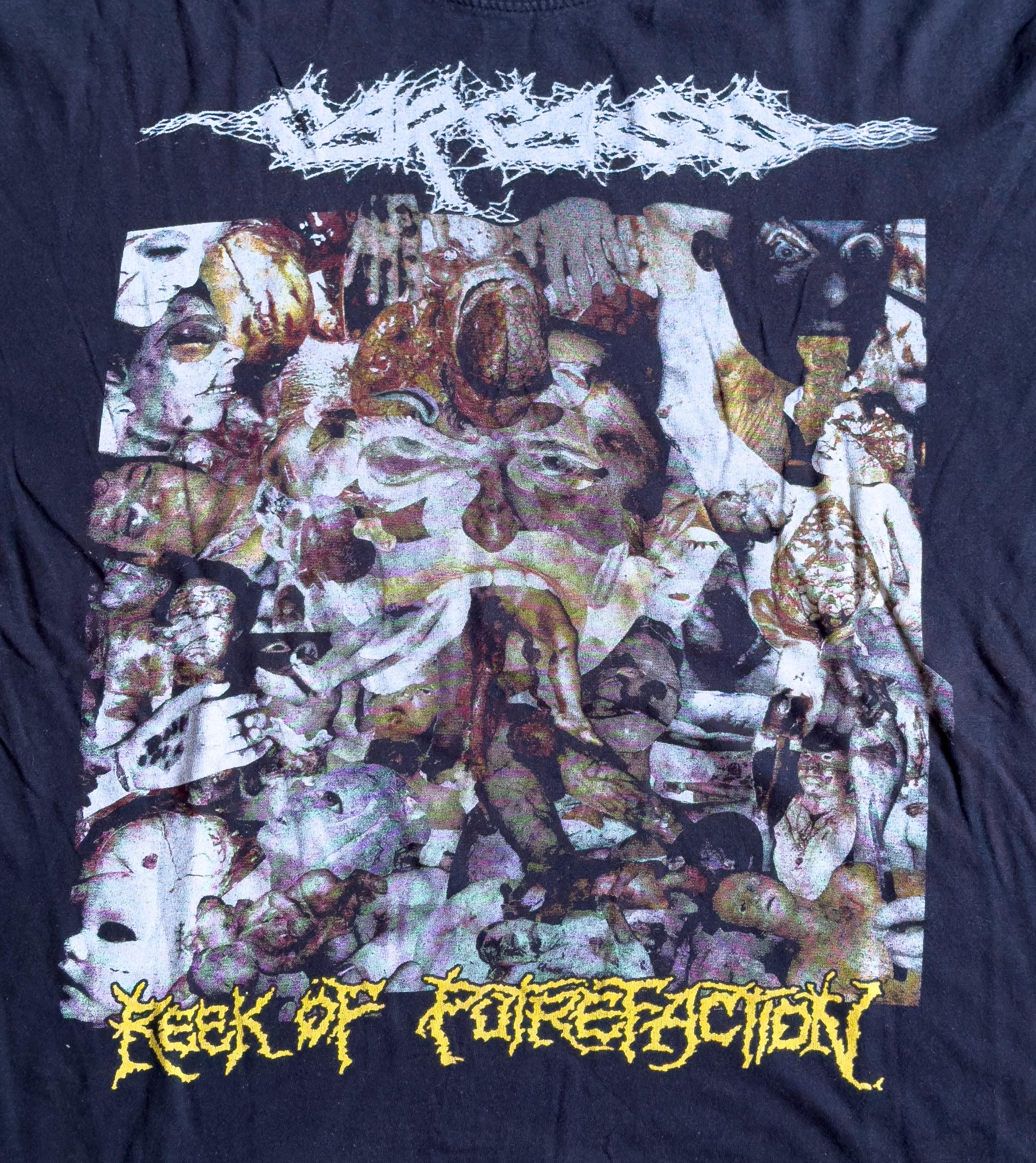 CARCASS Reek of Putrefaction Vintage Black T-shirt - Etsy